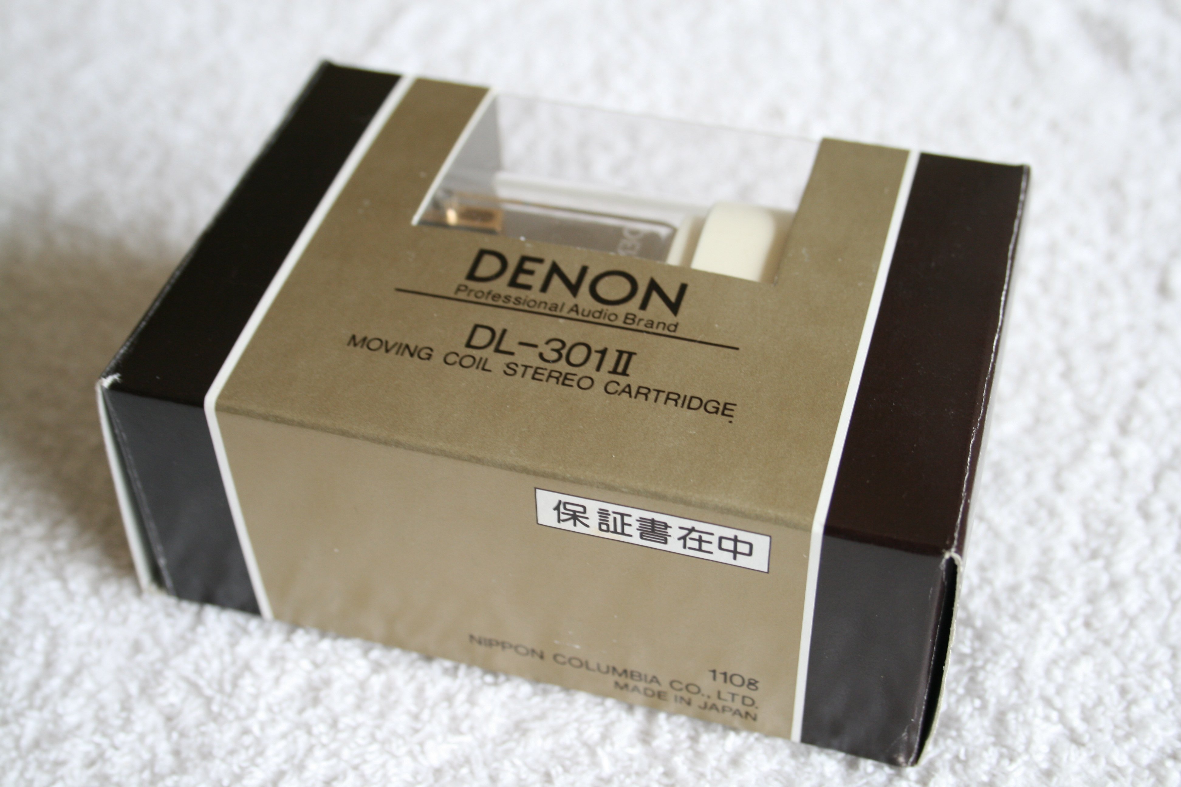 提升LP音質的利器MC唱頭 DENON DL-301II (全新未使用)