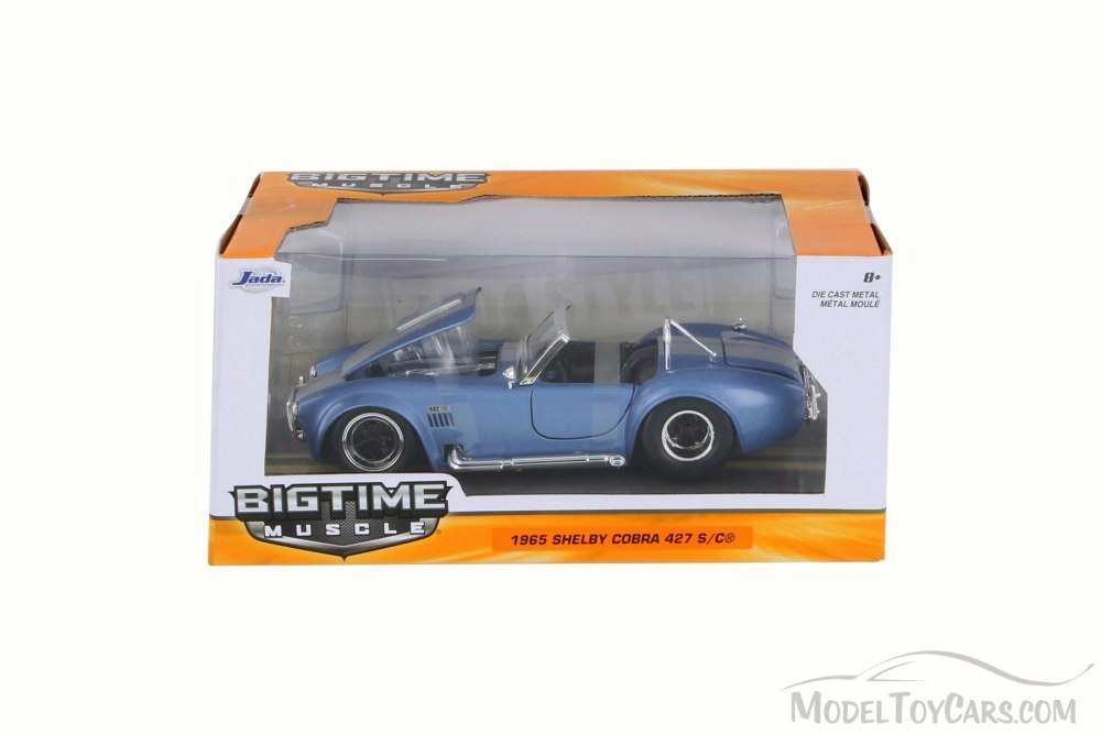 I LOVE 樂多) 日本進口1965 SHELBY COBRA 427 S/C 1：24 合金模型車(粉