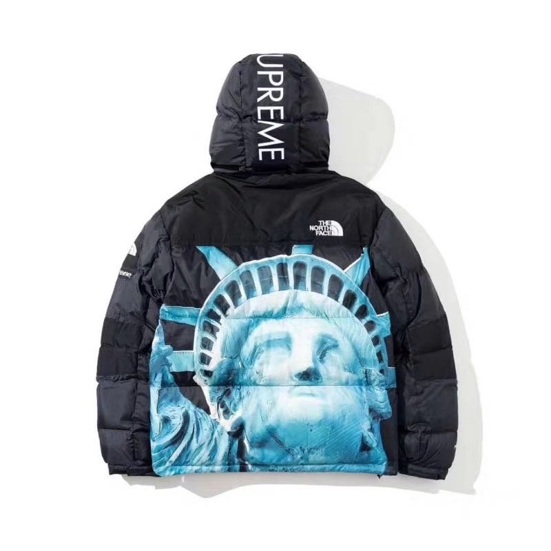 Supreme x the north face 19fw Statue of Liberty 自由女神聯名羽絨