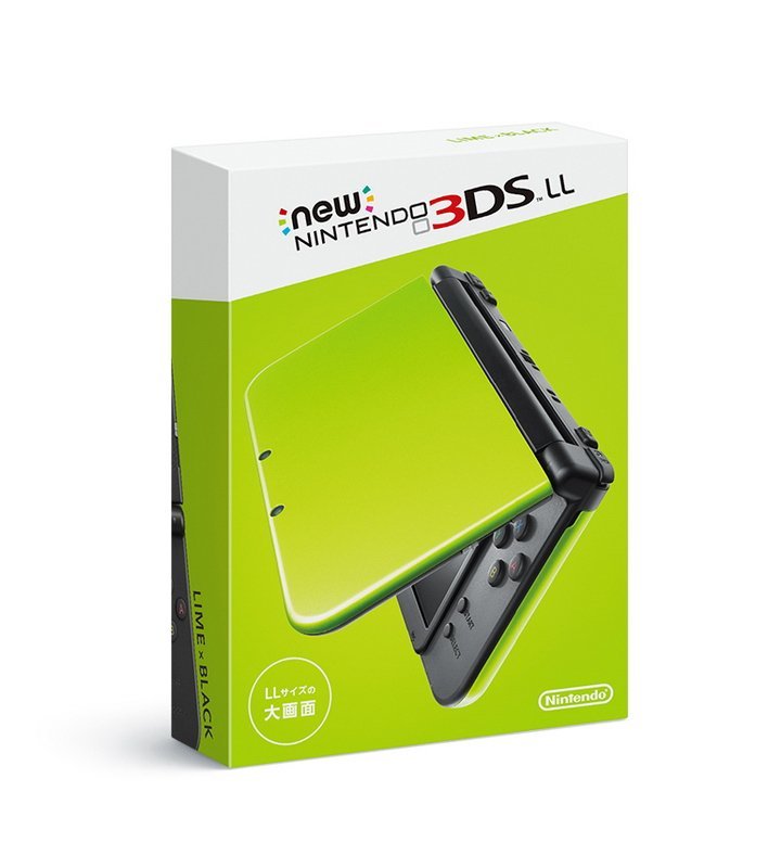 Nintendo New 3dsll New3dsll 主機日規機綠黑萊姆黑 送充電器 保護貼 台中恐龍電玩 Yahoo奇摩拍賣