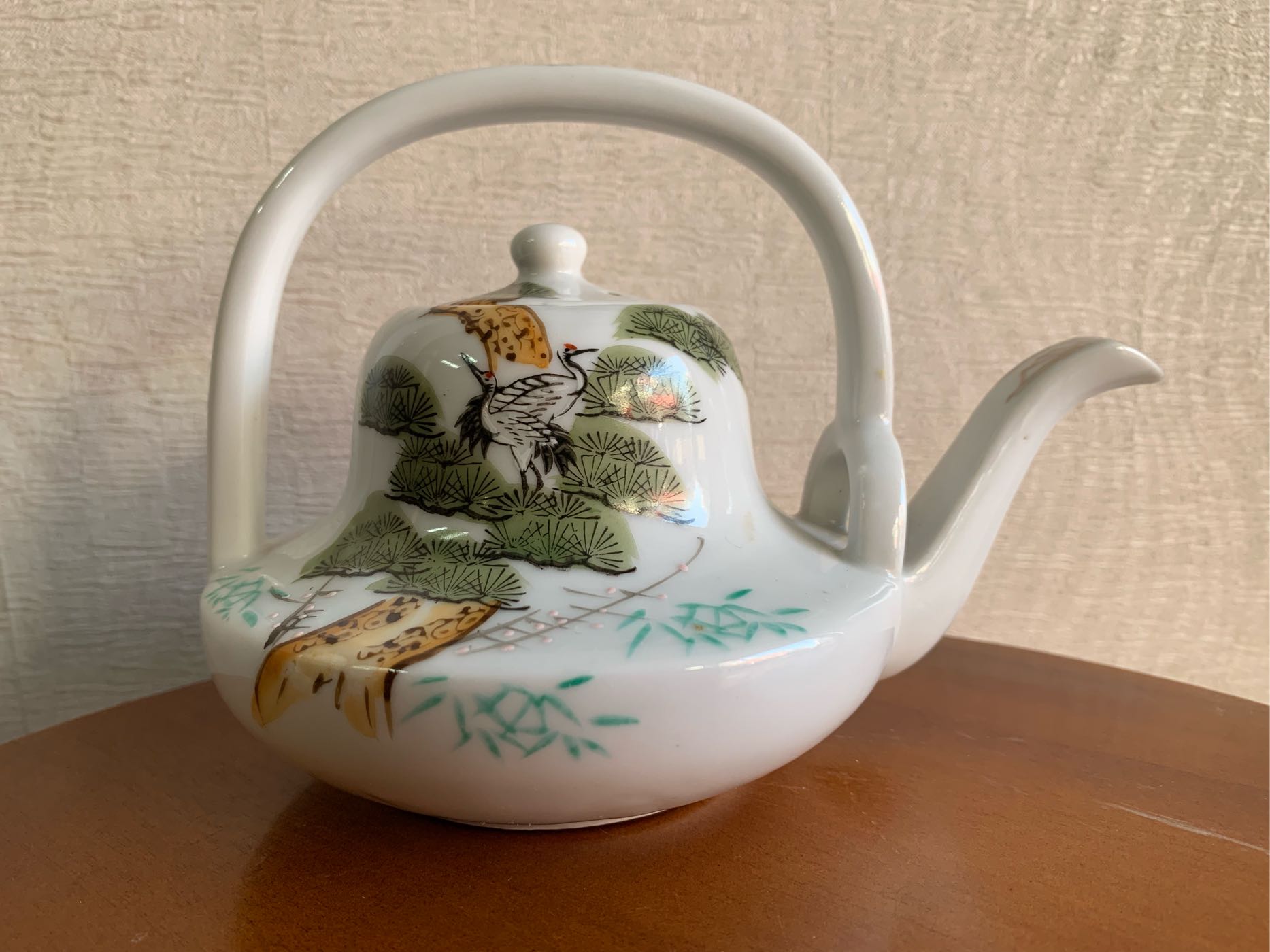 色絵宝尽し文砂金袋 水指 鳴滝窯 城岳造 お茶道具 - 陶芸