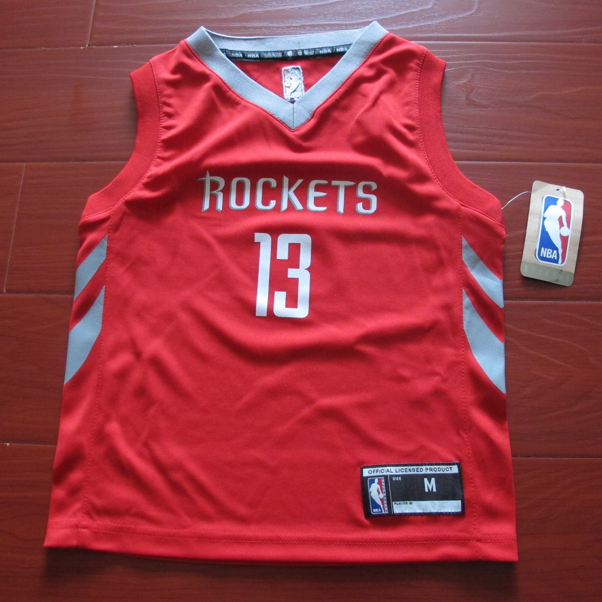 NBA 官網正品Houston Rockets火箭隊#13號James Harden大胡子哈登兒童