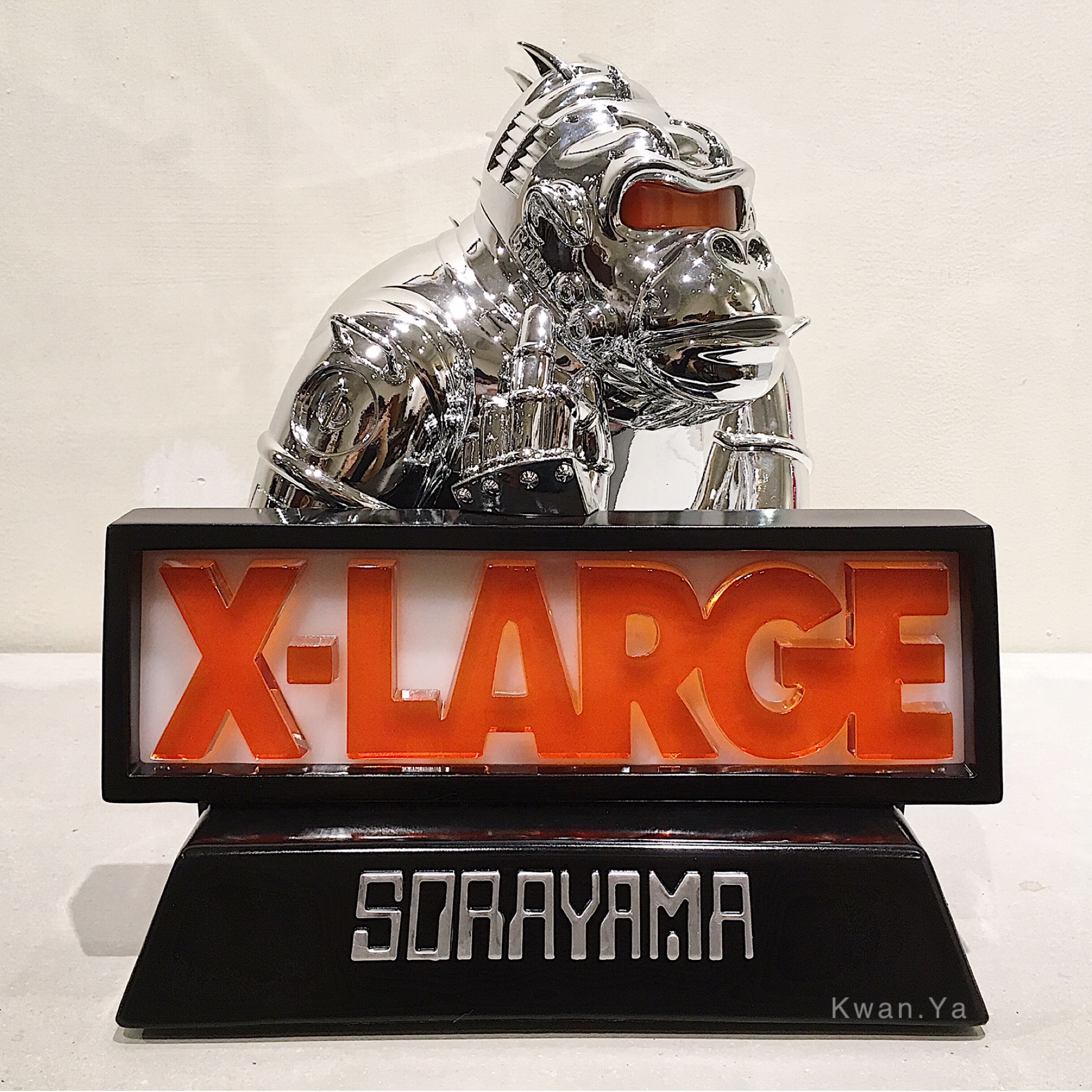 空山基 Sorayama XLARGE Robot Gorilla Complexcon 猩猩 夜燈 土屋仁応