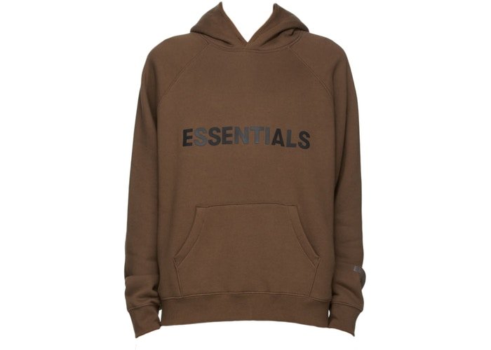 【日貨代購CITY】FOG Fear Of God Essentials 3D Silicon 連帽 帽T 咖啡 現貨