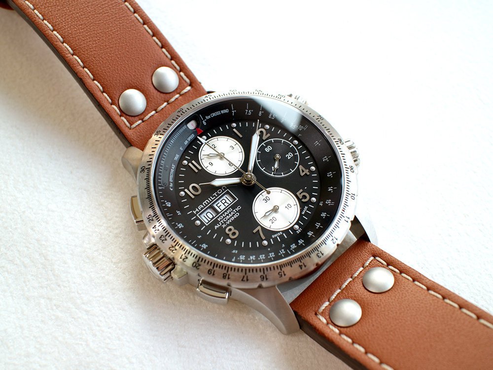 HAMILTON 漢米頓手錶機械錶Khaki X-WIND 44mm ID4聯名H77616533