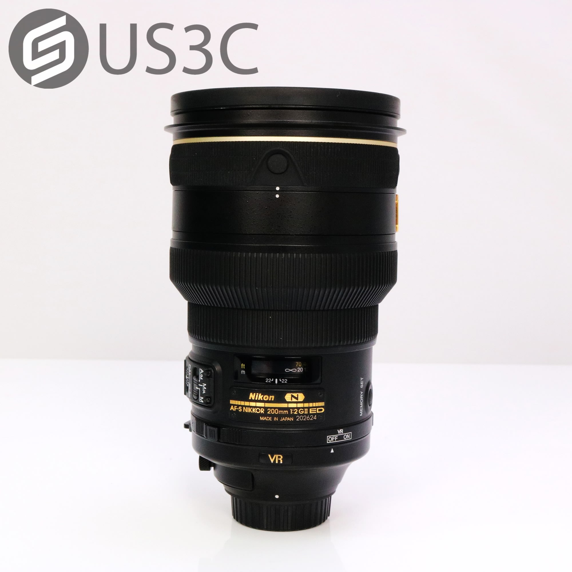 【US3C-小南門店】公司貨 Nikon AF-S 200mm F2 G ED VR II 二代 定焦鏡 遠攝鏡頭 定焦鏡頭 大光圈 防手震  附原廠遮光罩