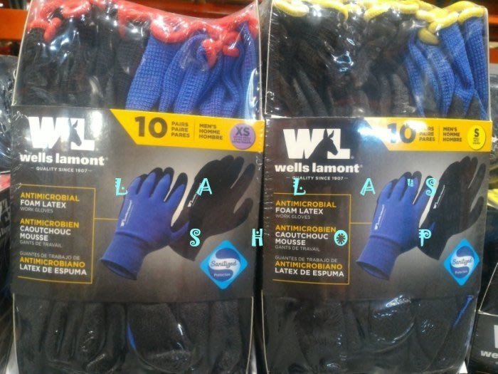 下標先詢問 Wells Lamont 工作手套 XS or S or M (10雙/包)COSTCO 好市多代購