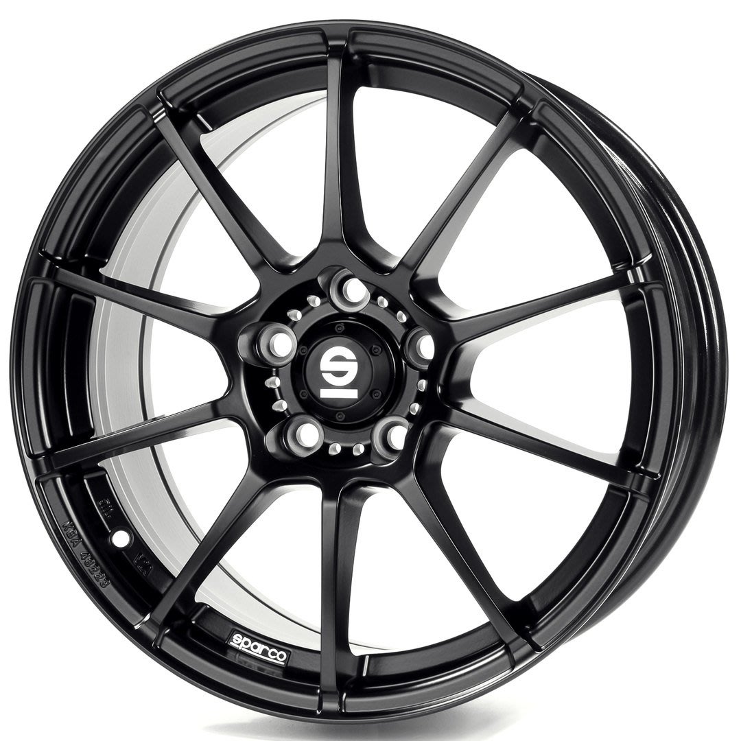 ☆光速改裝精品☆ SPARCO 鋁圈 Assetto Gara 18吋 5孔114.3 8J ET38 黑