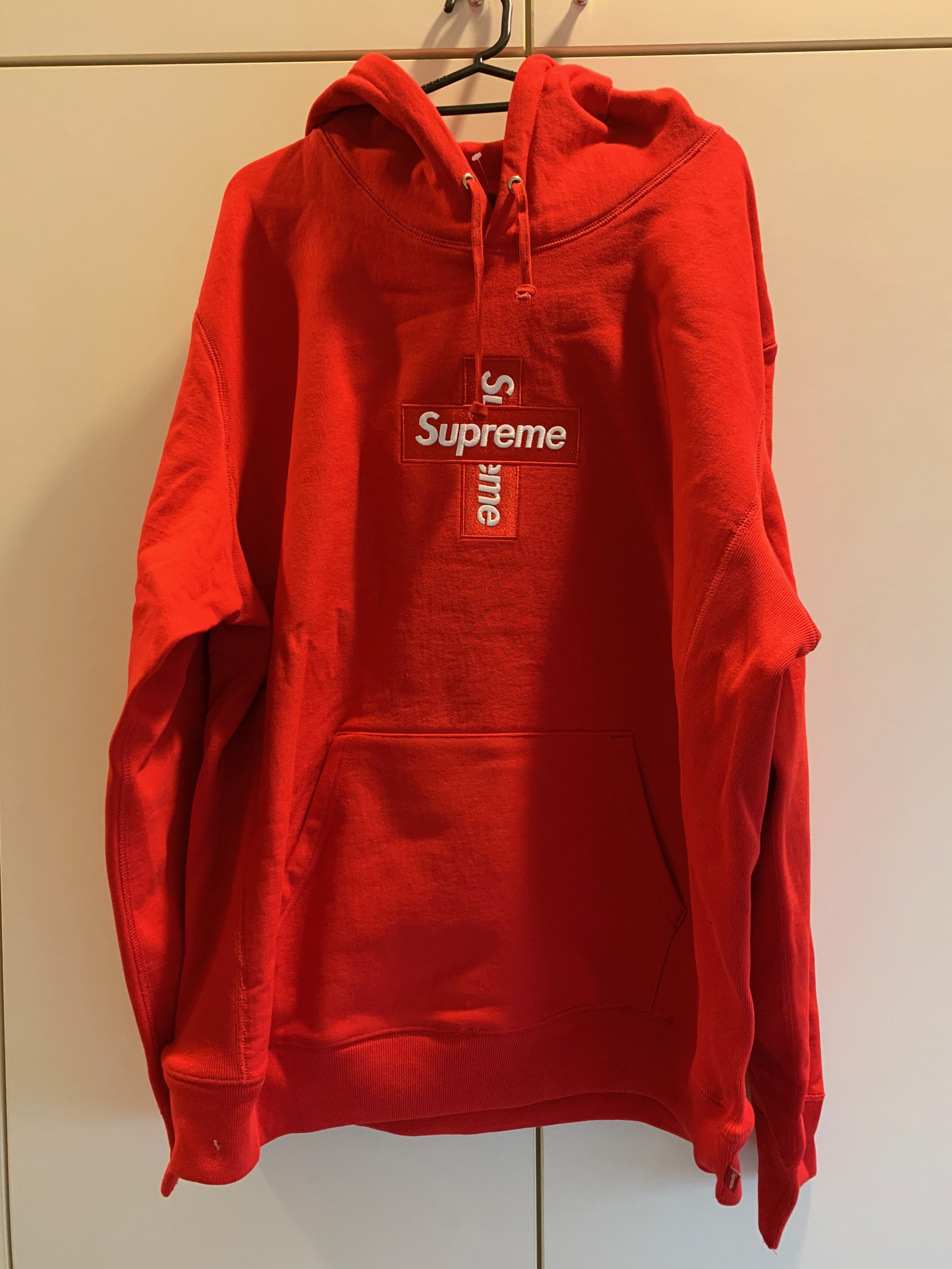 Supreme Cross Box Logo Hooded Sweatshirt | Yahoo奇摩拍賣