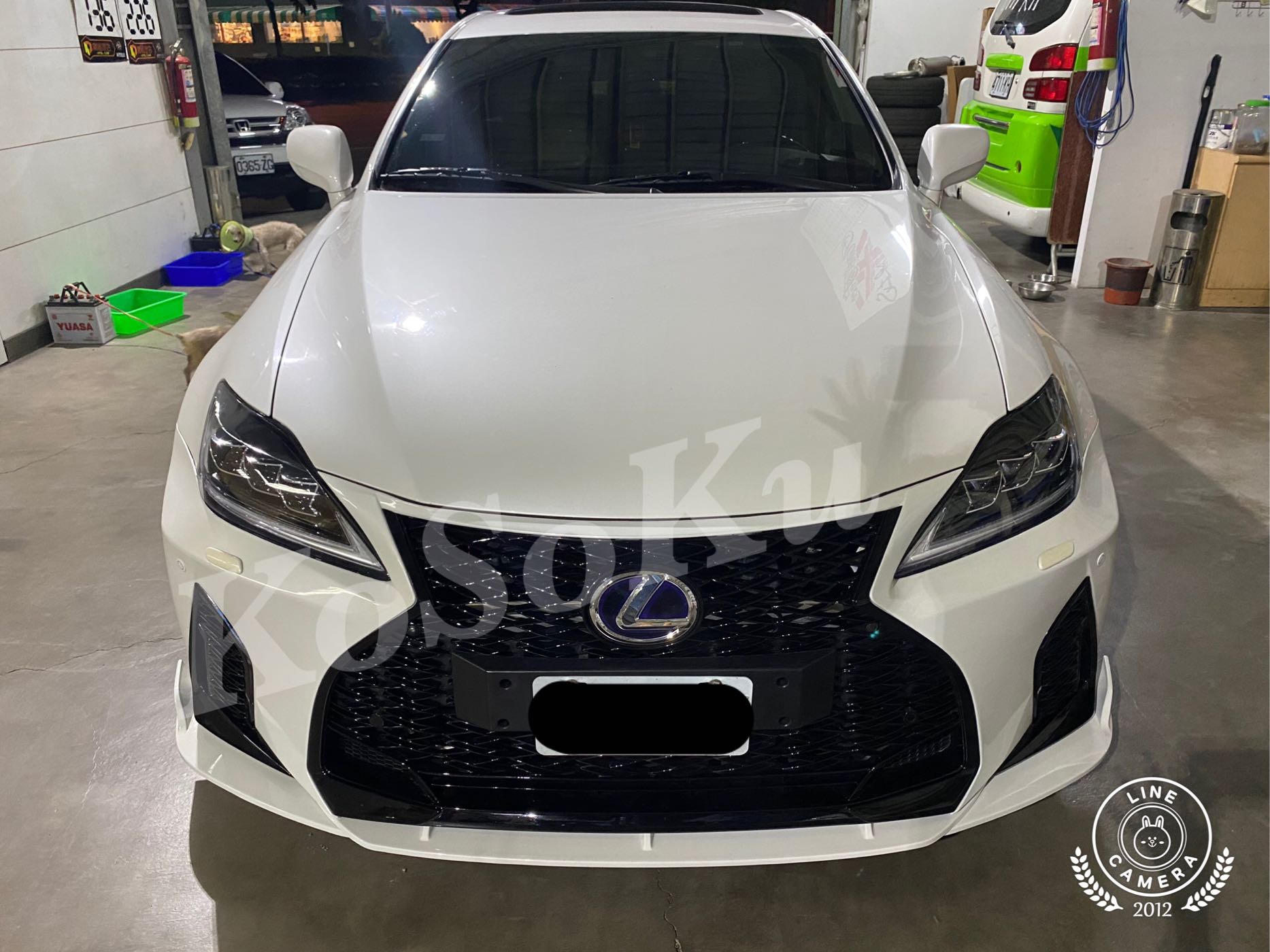 舊款改新款LEXUS is250 is300 is350 改2021款  IS-F版 F SPORT 前保桿