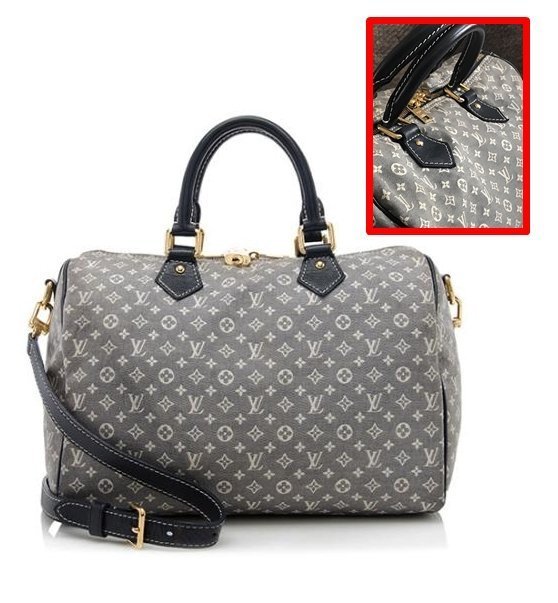 Louis Vuitton 絕版 Speedy 30 丹寧 牛仔 手提包 波士頓包 LV