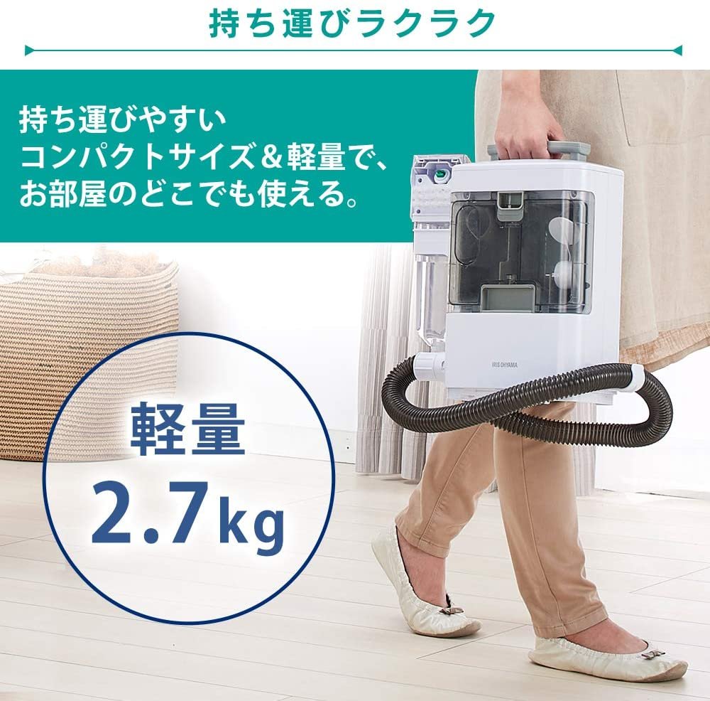 日本 IRIS OHYAMA RNS-300 布藝清潔機 清洗機 布製品專用 地毯 溫水清洗 布類洗淨 【全日空】