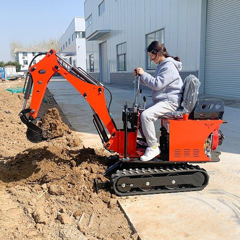 小型挖掘機挖土機微型掘土機農用家用工程果園大棚迷你勾機1噸2 定價