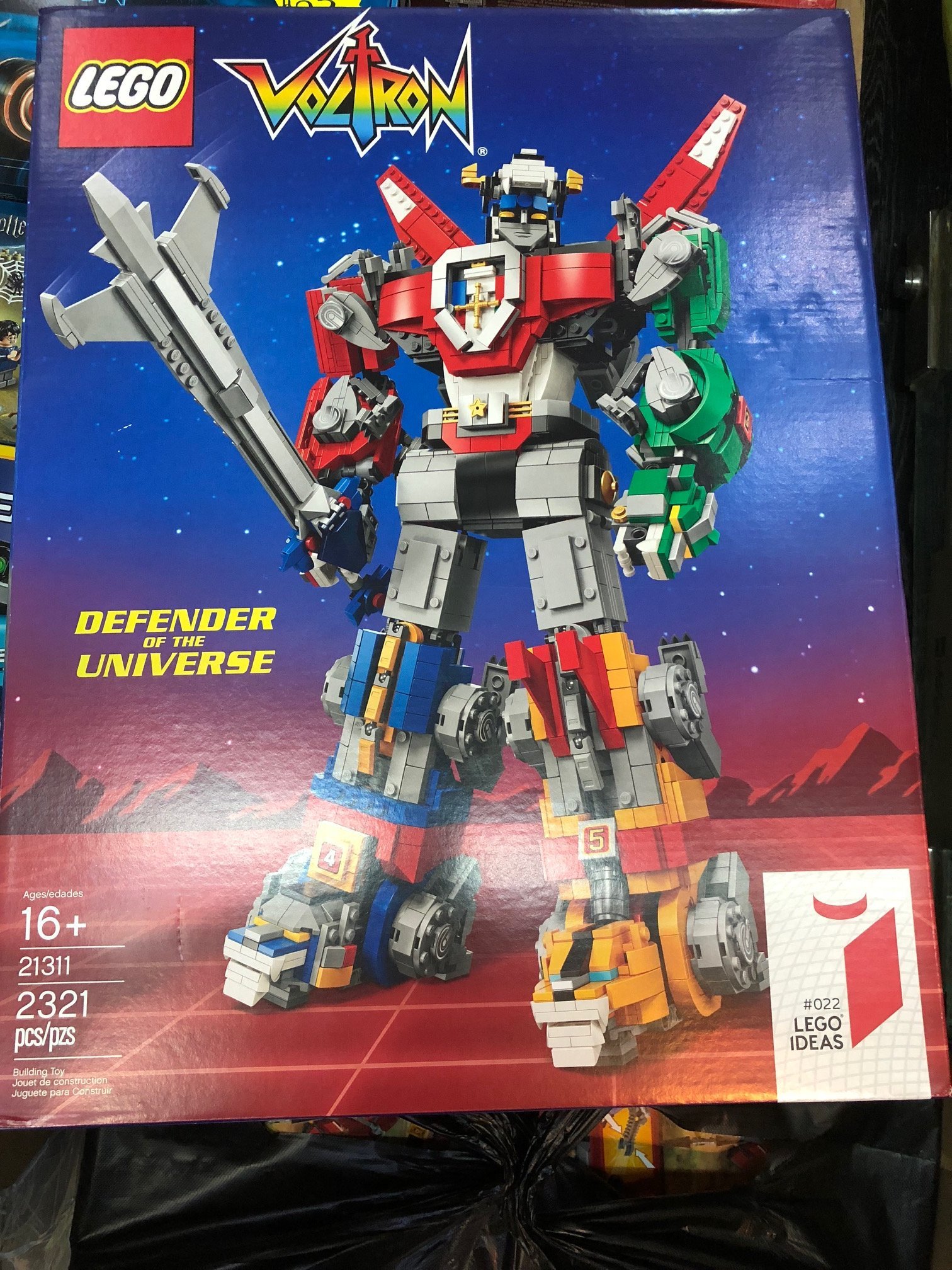 現貨 樂高LEGO 21311 聖戰士/百獸王/Voltron ，提供美國樂高代購直送台灣。