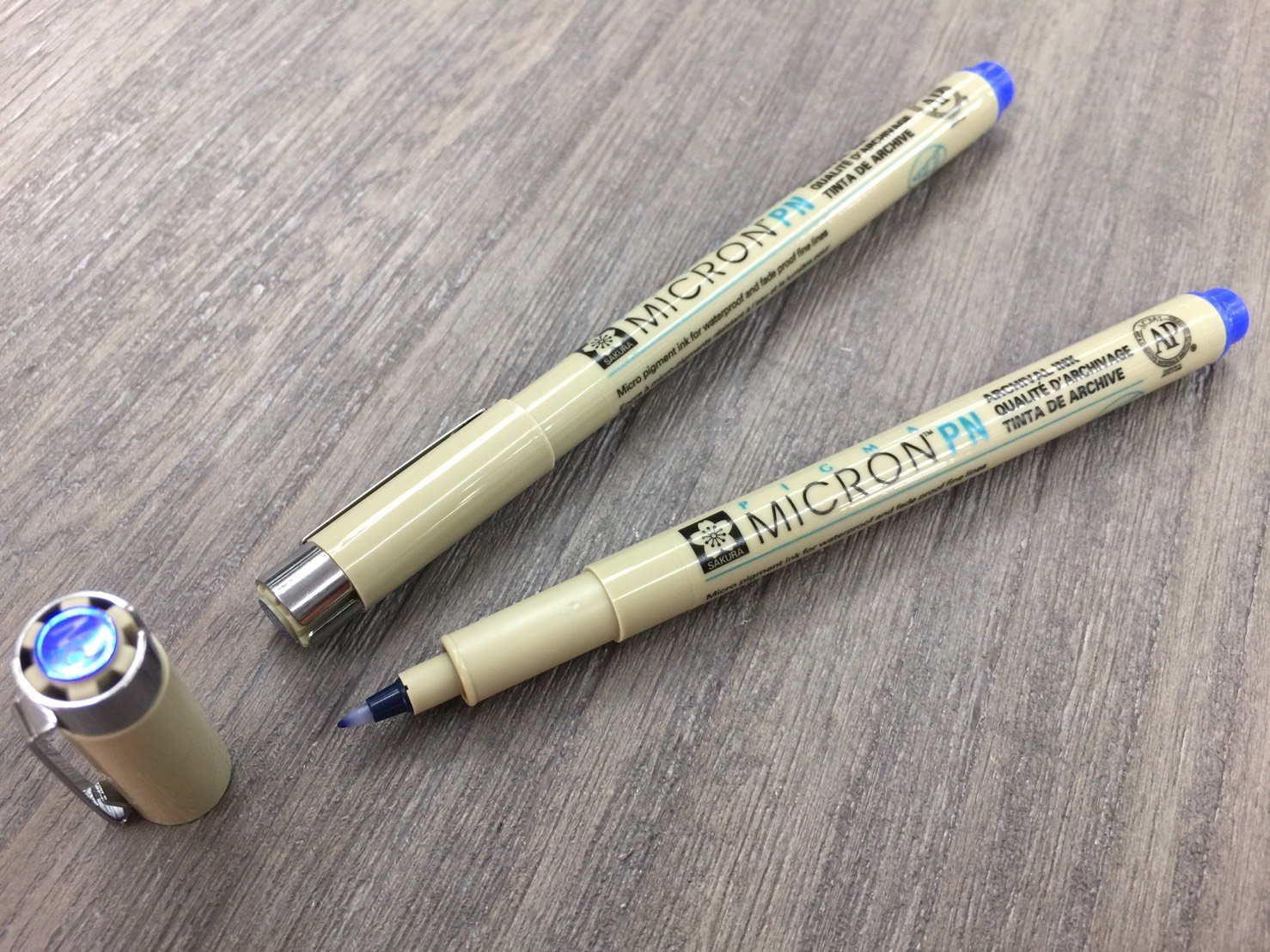 Pigma Micron PN Pen Blue/Black