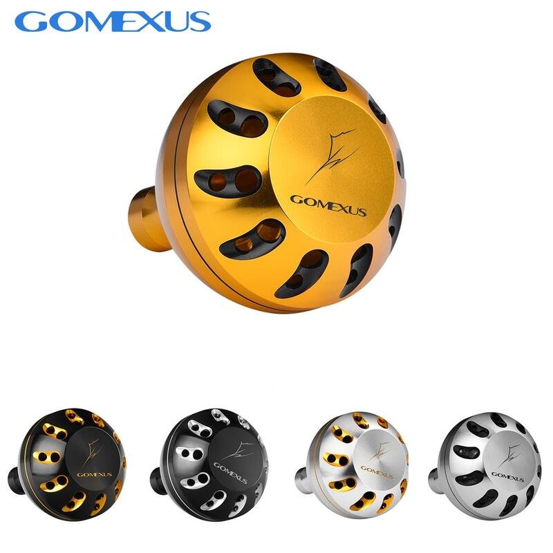 【現貨】Gomexus 鋁合金  握丸 45/47mm daiwa shimano 小烏龜 紡車輪 捲線器 海釣 磯釣