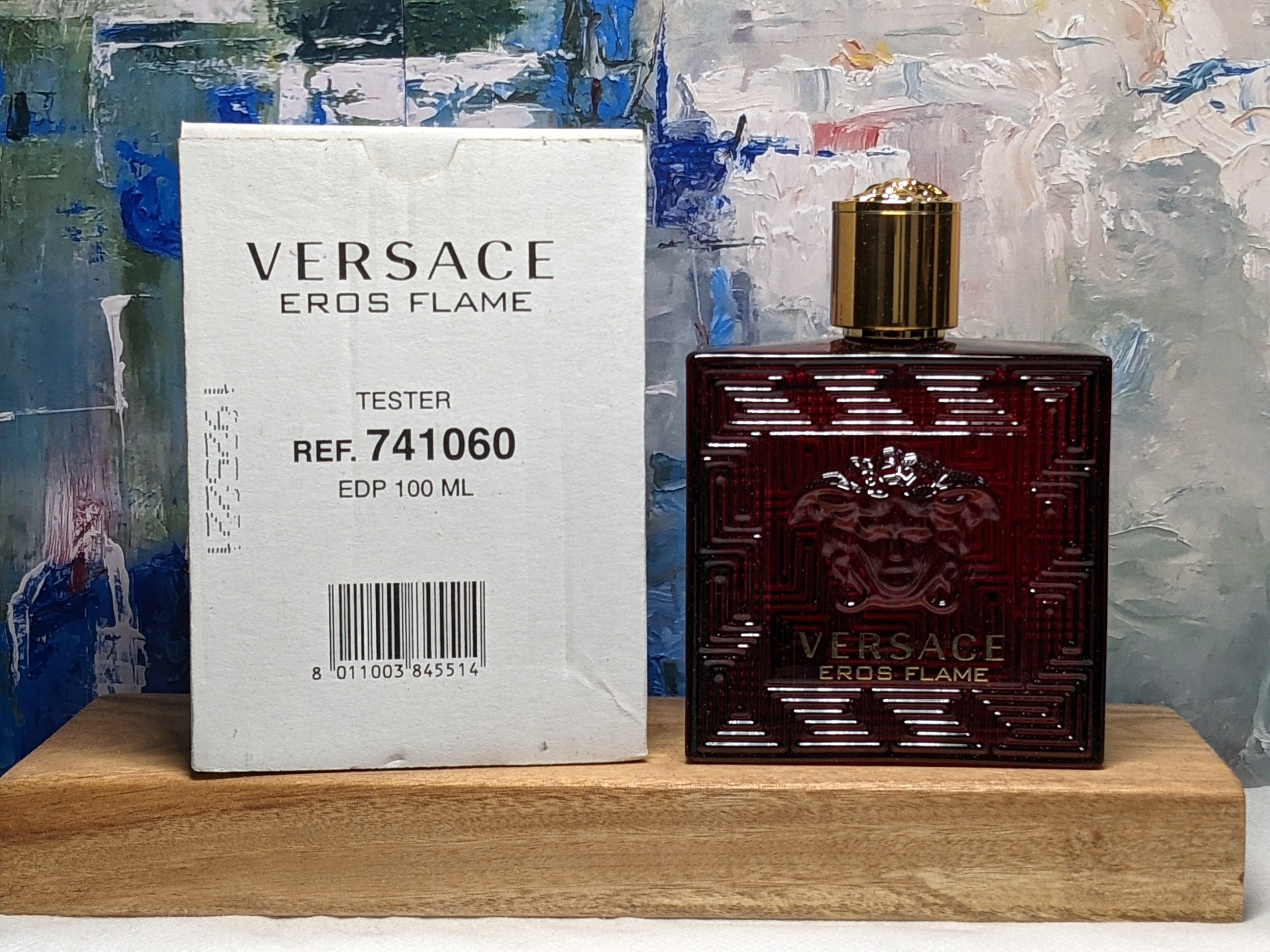 香親香愛～～Versace 凡賽斯愛神火焰男性淡香精100ml TESTER, EROS