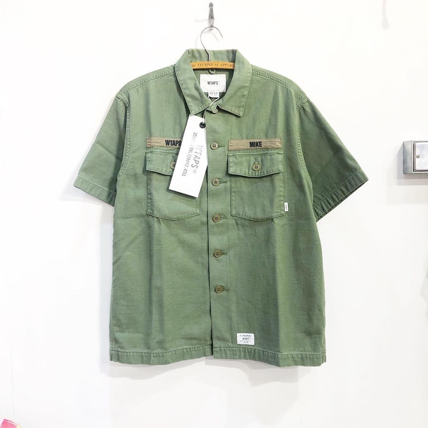 希望商店】WTAPS BUDS SS SHIRT 18SS 單寧兩袋軍衫| Yahoo奇摩拍賣