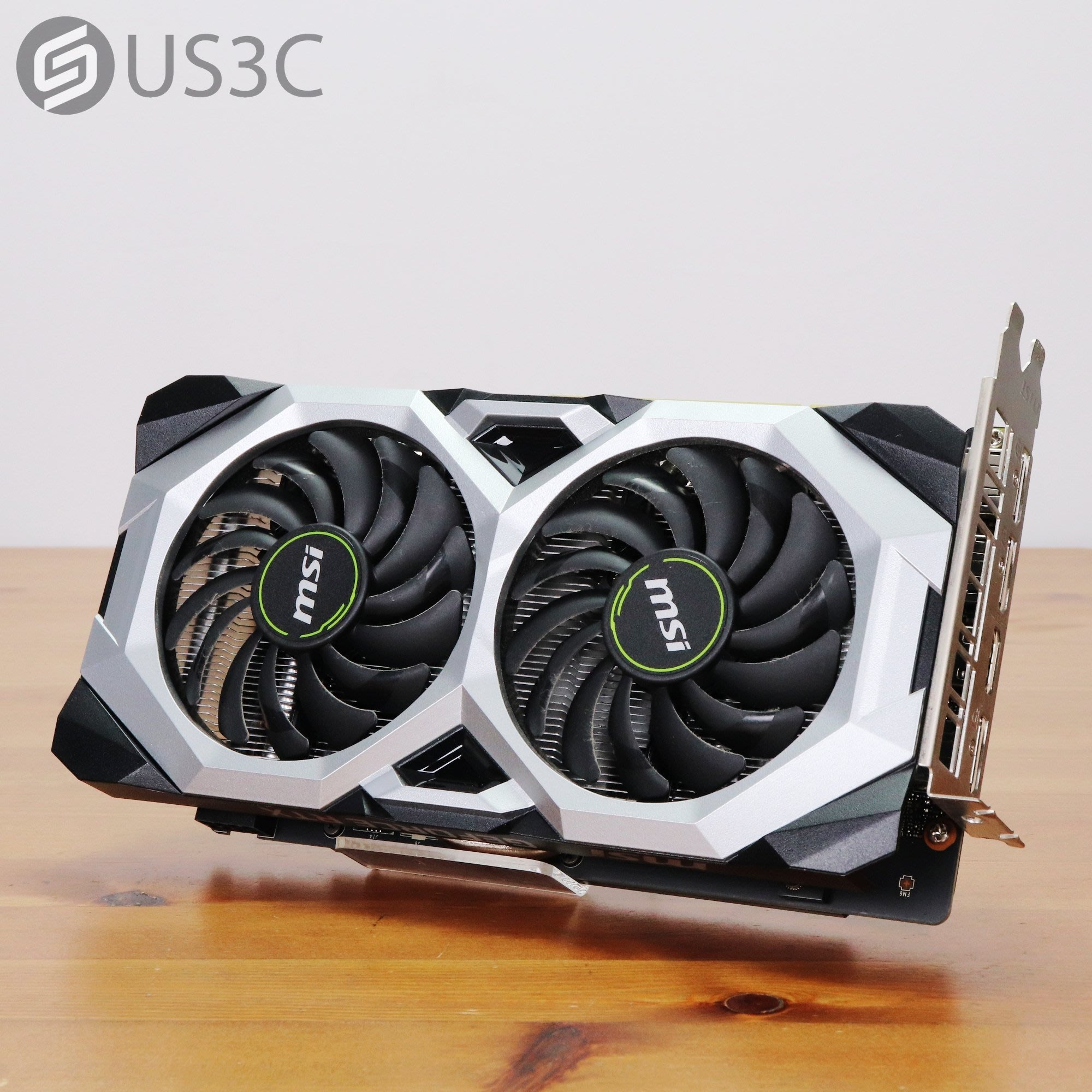 【US3C-板橋店】微星 MSI GeForce RTX 2060 VENTUS GP 6GB GDDR6 顯示卡 雙風扇  原廠保固至2024年08月04日