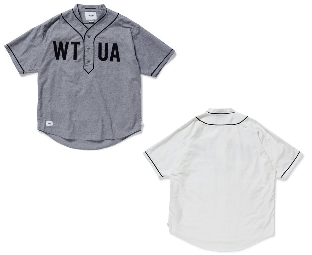 正規品高品質】 W)taps - WTAPS 19 SS LEAGUE SS / SHIRT. WHITE Sの