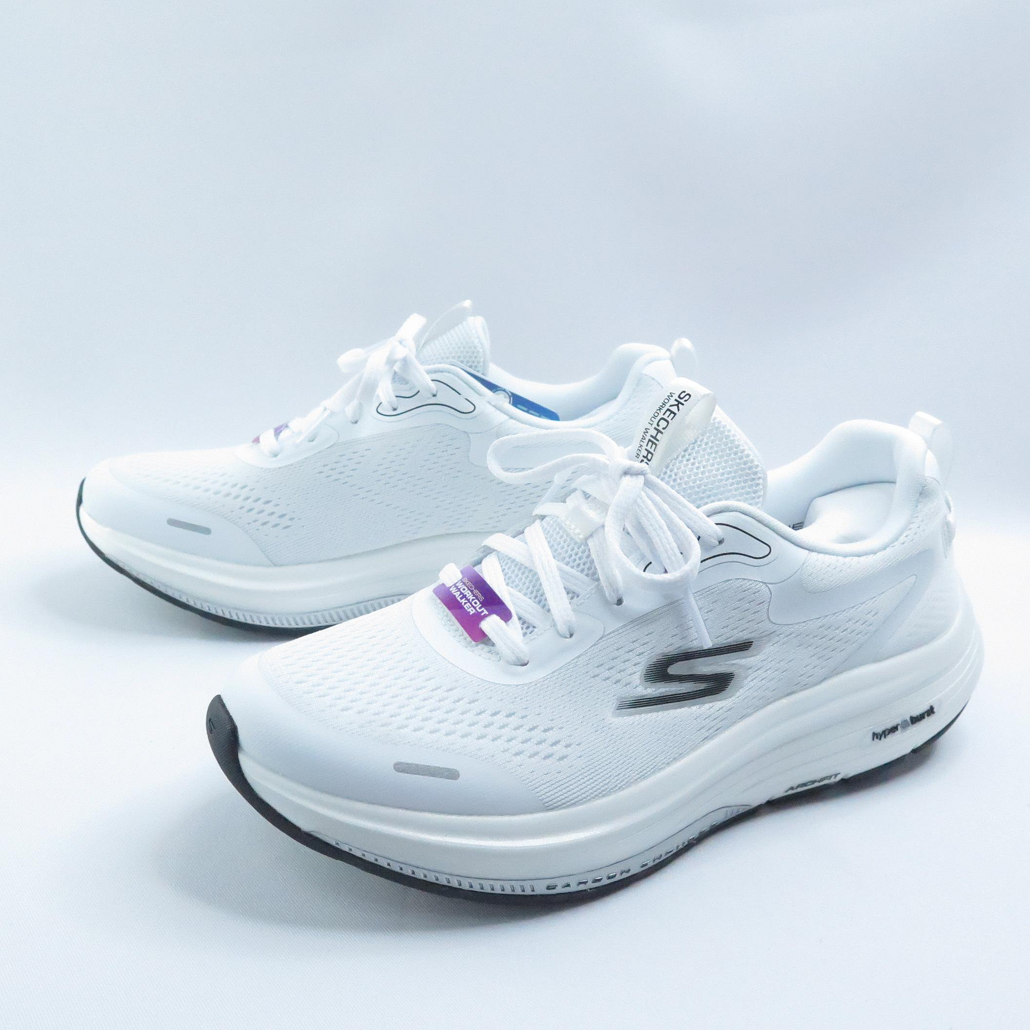 Skechers 124943WBK GO WALK WORKOUT WALKER 女健走鞋 白【iSport愛運動】