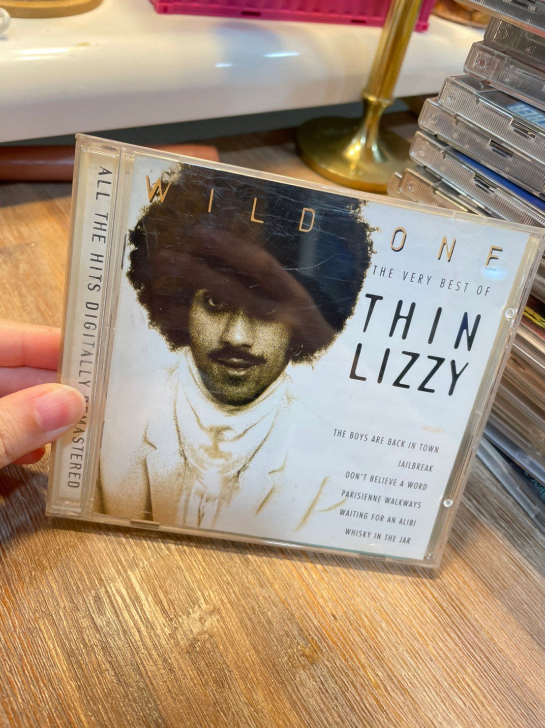 9.9新 ㄉ wild one the very best of thin lizzy 瘦李奇樂團 CD