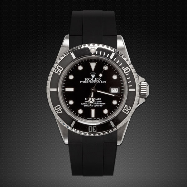 RUBBER B錶帶 | 勞力士ROLEX / Sea-Dweller 16600舊款海使 40mm 橡膠錶帶