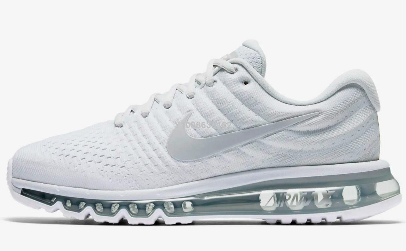 代購】Nike Air Max 2017 灰白時尚百搭運動慢跑鞋849559-009男鞋