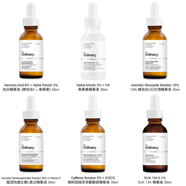 The Ordinary Buffet + 藍銅胜肽精華液“Buffet” + Copper Peptides 1