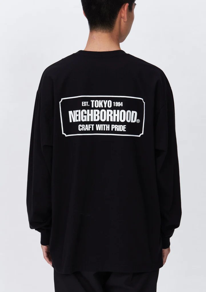 日貨代購CITY】2022AW NEIGHBORHOOD NH TEE-1 LS . CO 長T 長袖現貨