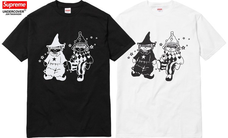 超搶手】】全新正品2016聯名限量Supreme x Undercover Dolls Tee 小熊