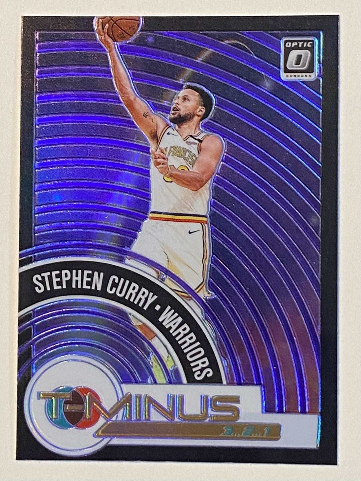 2020-21 Panini Donruss Optic - T-Minus 3, 2, 1 - Purple Prizm #1