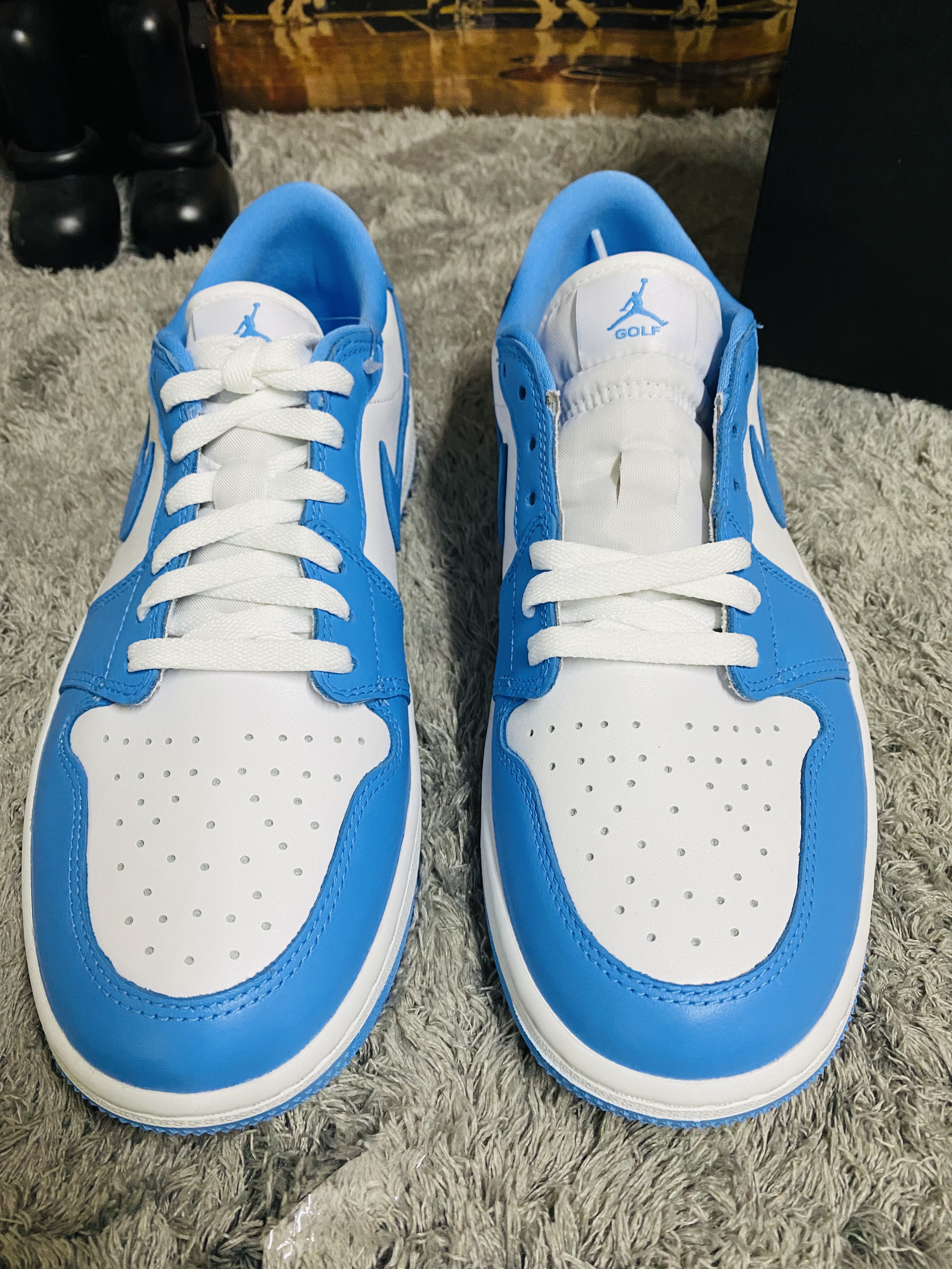 NIKE AIR JORDAN 1 LOW G AJ1 低筒UNC 北卡藍GOLF DD9315-100 | Yahoo