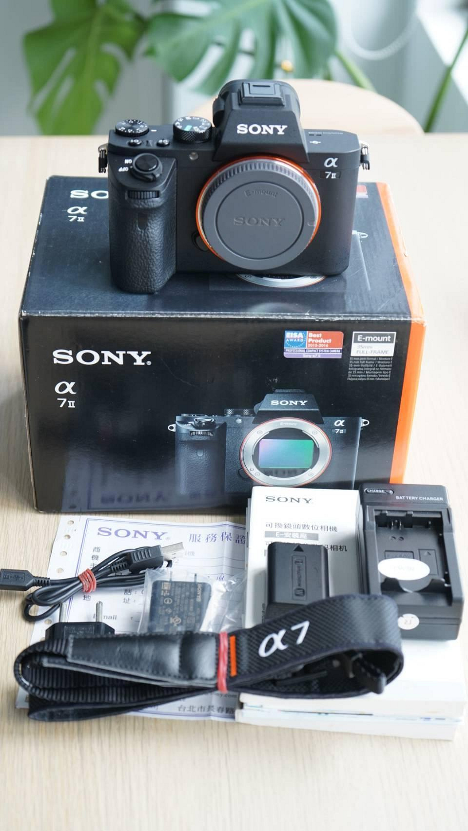 SONY A7ii A72二手機身 原廠公司貨 快門6010張 配件齊 9成新