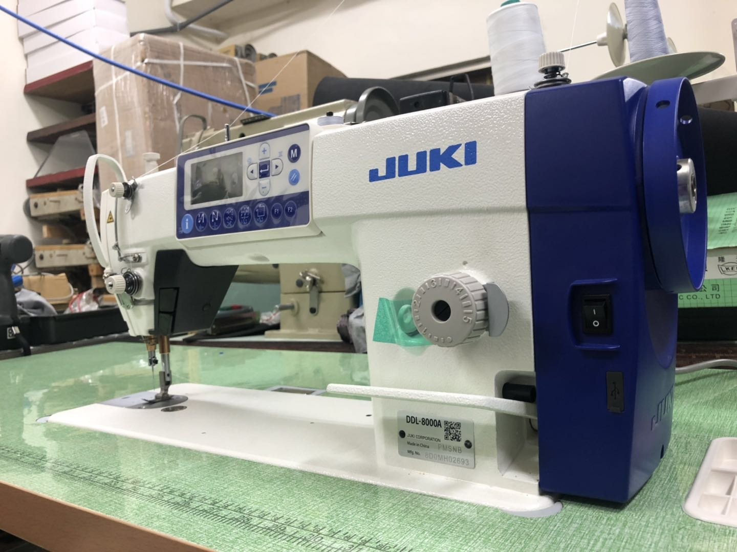 全新 JUKI DDL-8000A 會說話 工業用 自動切線 平車 原廠公司貨 新輝針車有限公司