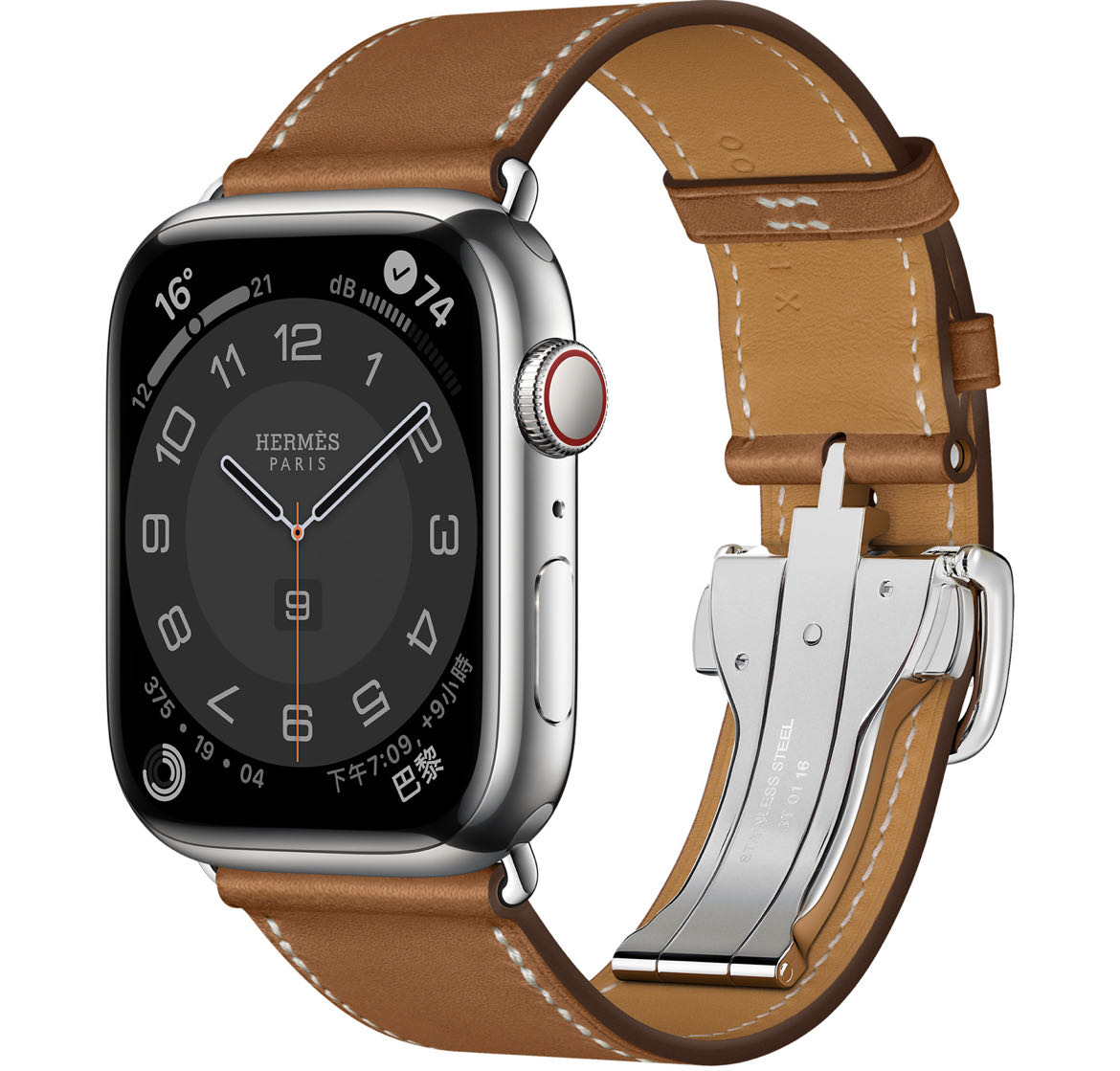 預購］ Apple Watch Hermès 銀色不鏽鋼錶殼；Single Tour Deployment