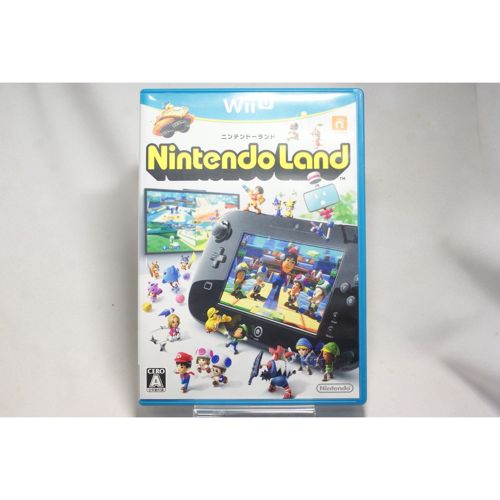 耀西]二手純日版任天堂Wii U WiiU 任天堂樂園Nintendo Land 含稅附發票