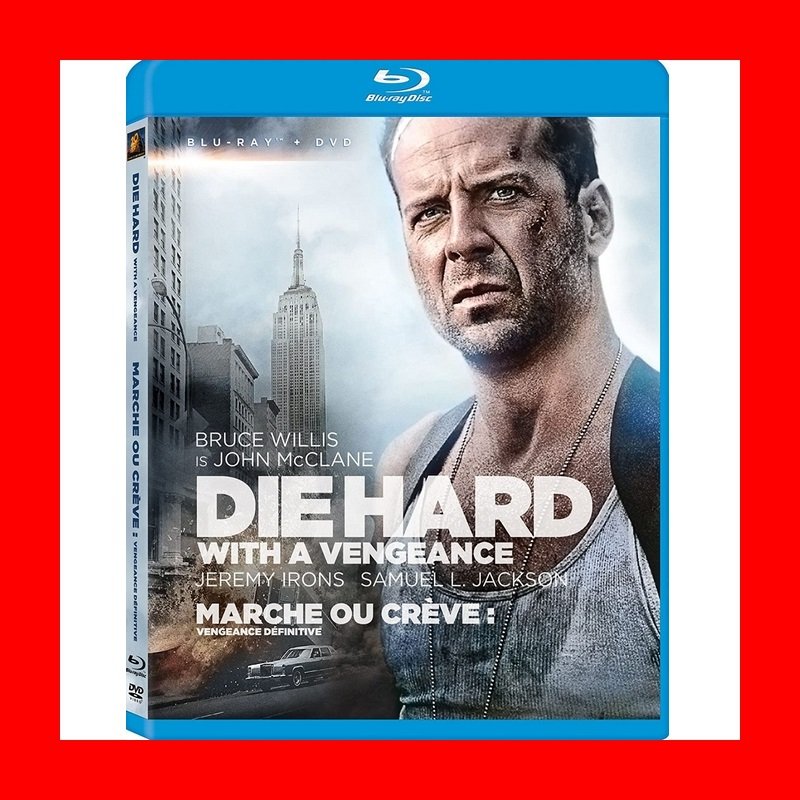 BD藍光】終極警探3：BD+DVD雙碟限定版(BD繁中字幕)Die Hard 3第五元素 