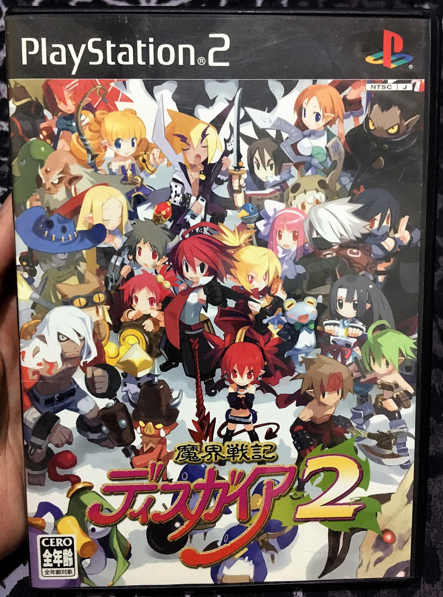 幸運小兔ps2遊戲ps2 魔界戰記2 Disgaea 2 Cursed Memories 日版d8 C4 Yahoo奇摩拍賣