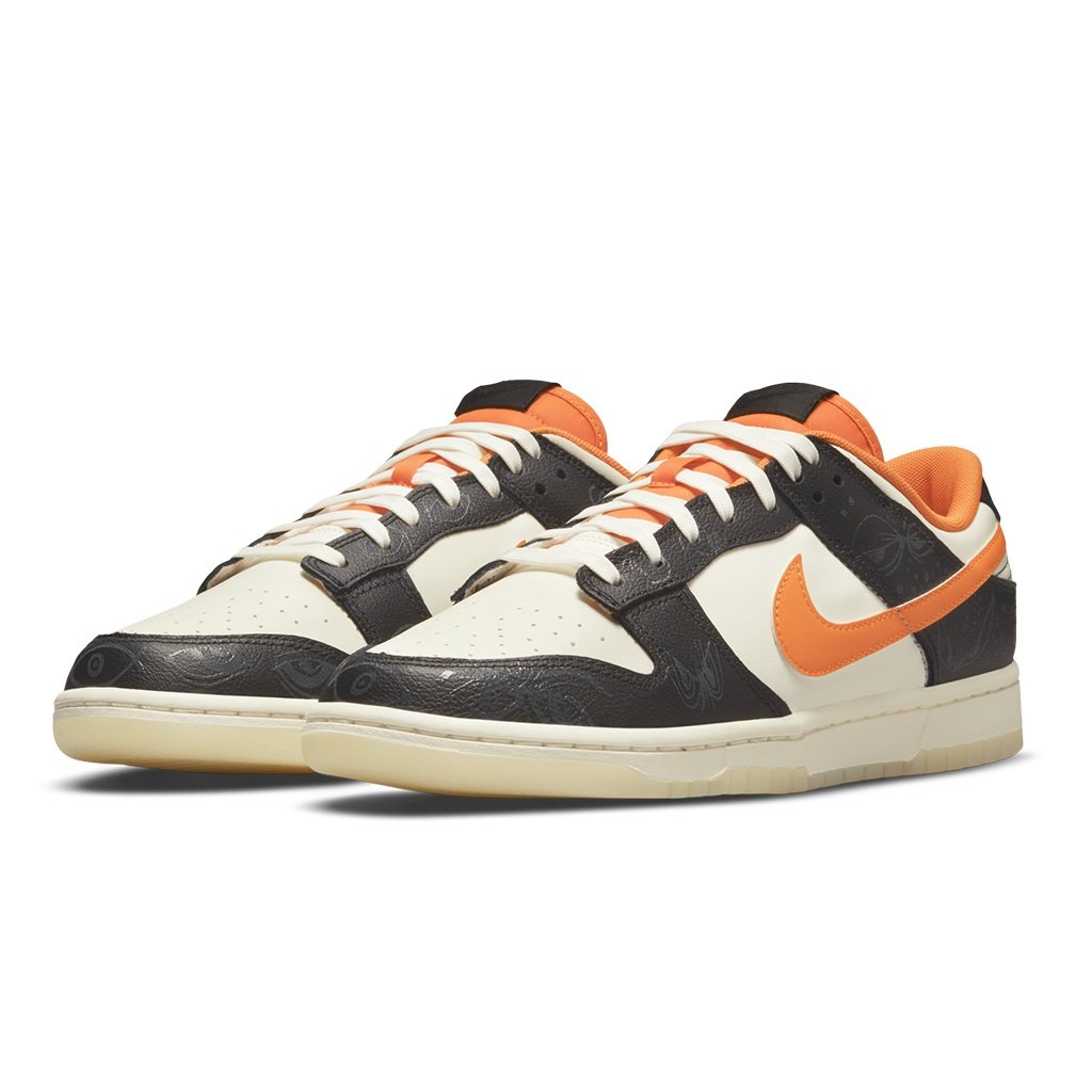 預購商品】NIKE DUNK LOW PRM HALLOWEEN 黑米白橘【DD3357-100