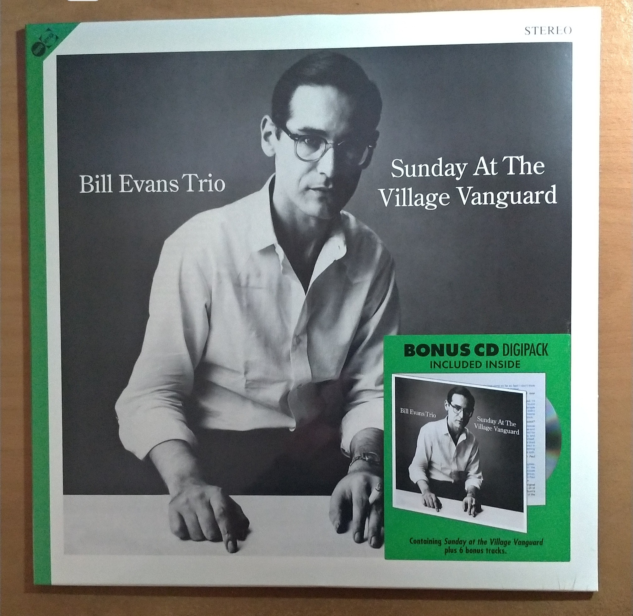 LP+CD【歐版/新品】BILL EVANS TRIO / Sunday At The Village Vanguard