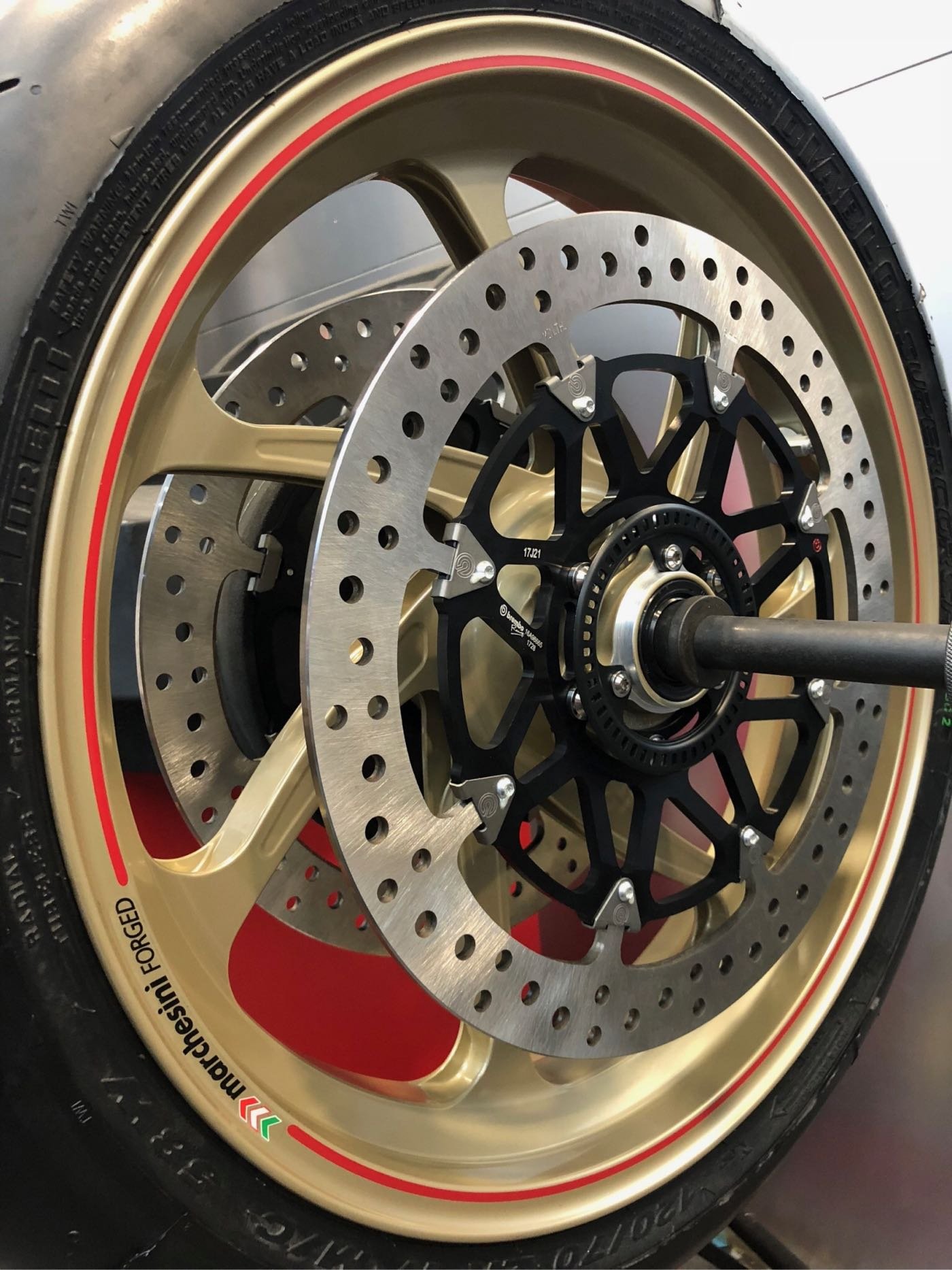 Brembo T-Drive 320mm HONDA SC77 CBR1000RR SP2 marchesini輪框專用