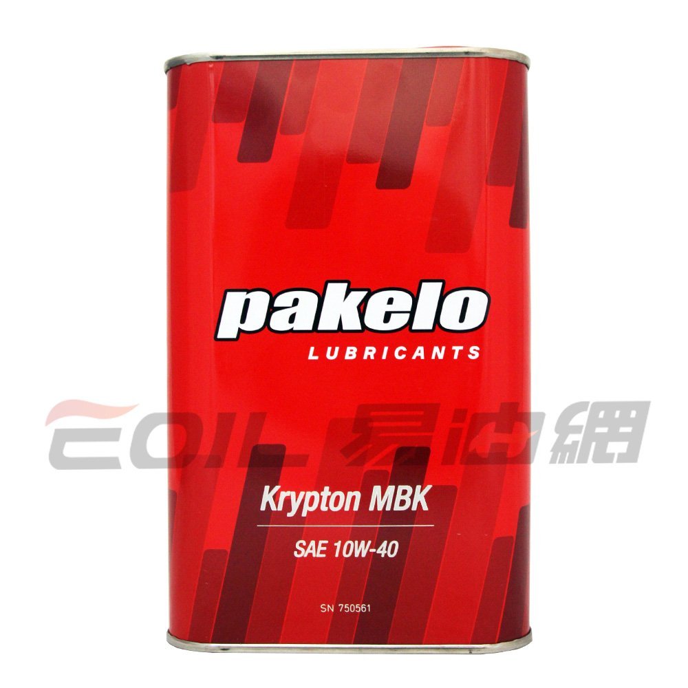 【易油網】【缺貨】pakelo 10W40 LUBRICANTS MBK 機車用 全合成機油 擋車 雲豹 野狼