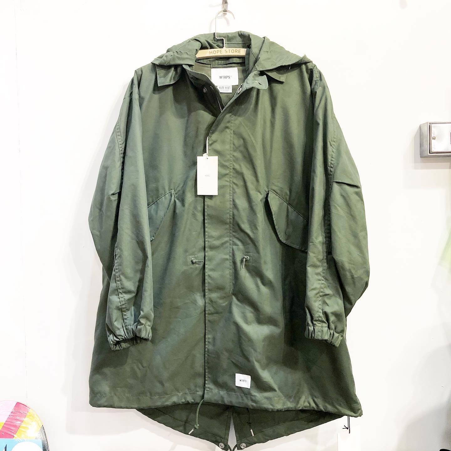 希望商店】【✓寄賣商品】WTAPS WM-51 JACKET 19SS 刺繡魚尾夾克