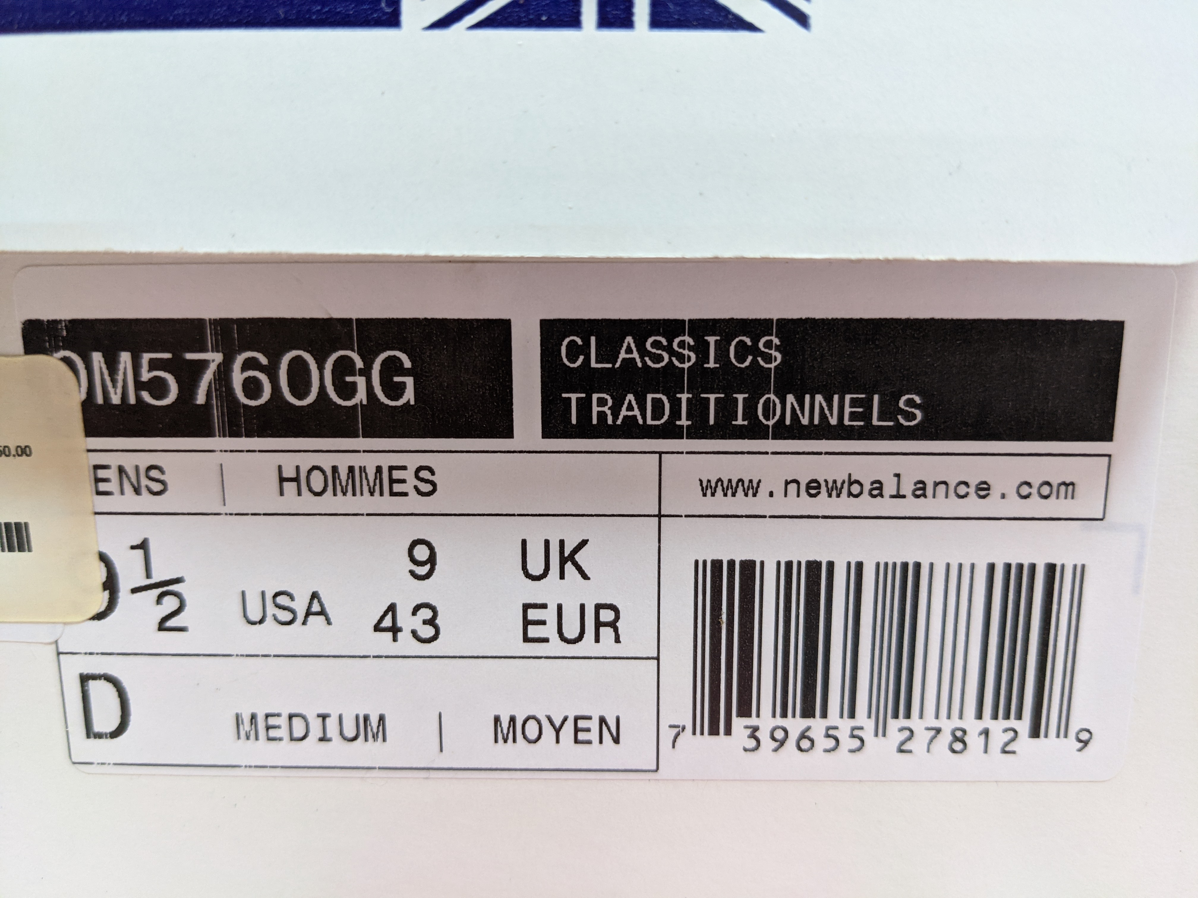 New Balance M576OGG 30 anniversary 英國製UK NB 576 574 996 990