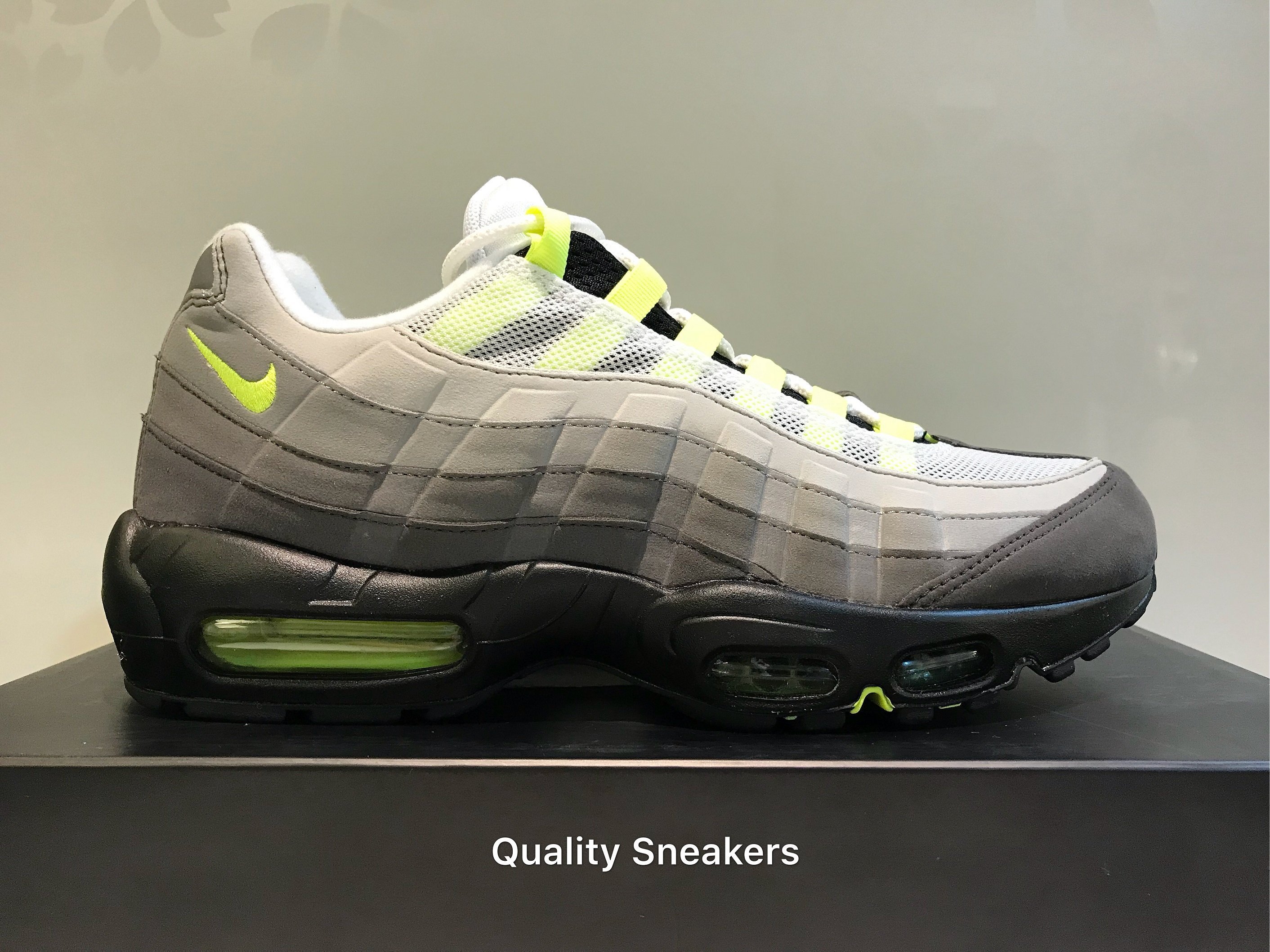 現貨- 2018 Nike Air Max 95 OG Neon 全氣墊螢光綠木村拓哉554970-071