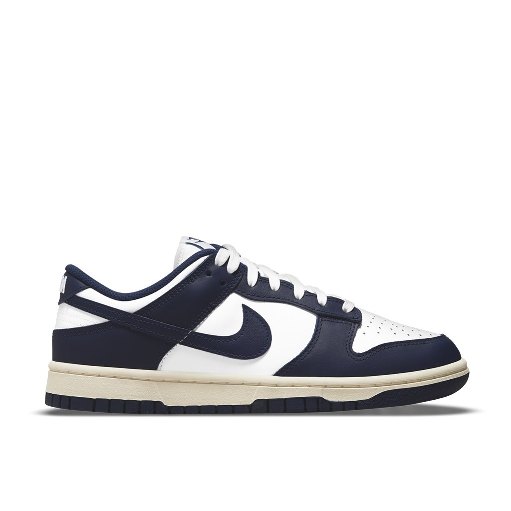 A-KAY0】NIKE W DUNK LOW VINTAGE NAVY 海軍藍白深藍【DD1503-115