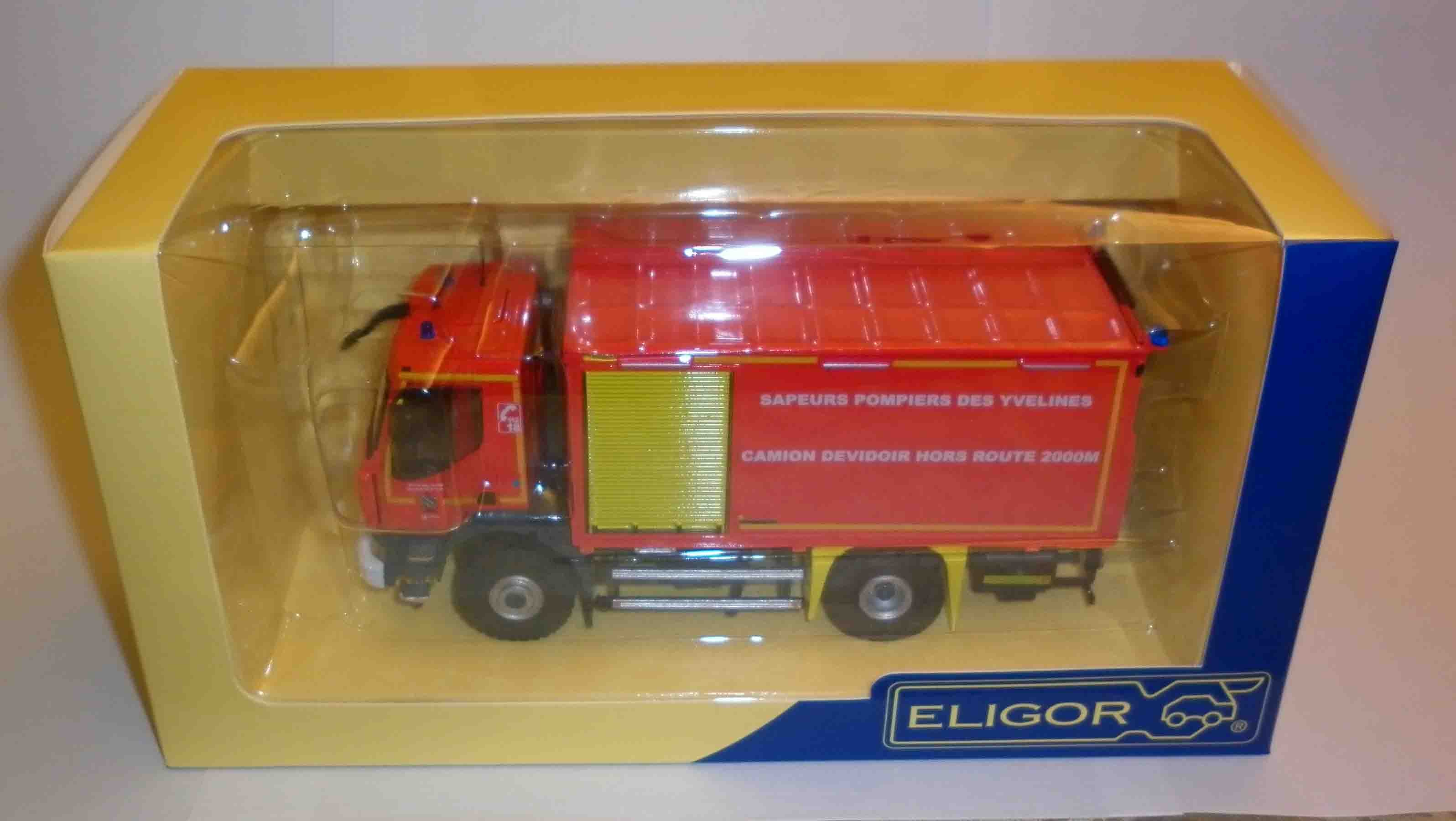 ELIGOR 1/43 RENAULT MIDLUM 270 DATT 消防車絕版| Yahoo奇摩拍賣