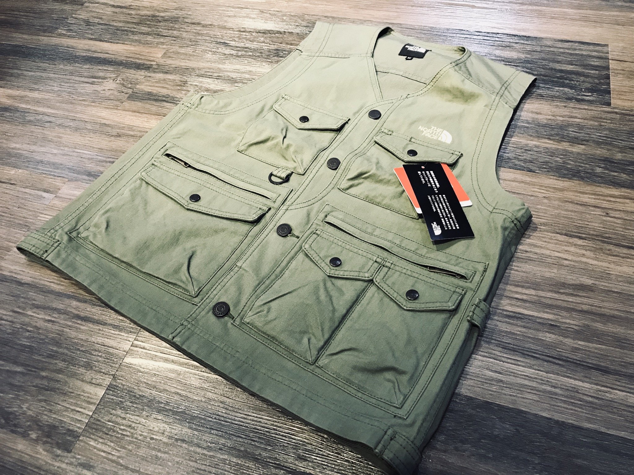 秒殺代購THE NORTH FACE TNF Firefly Camp Vest 日版背心WTAPS 十袋