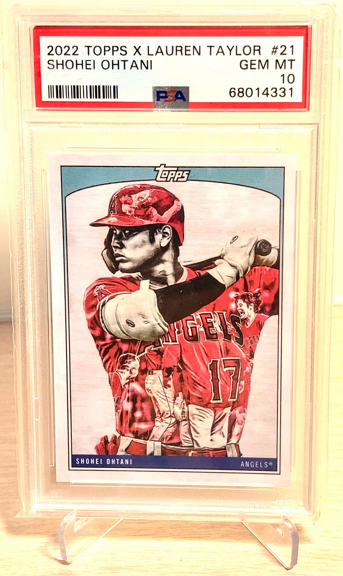 大谷翔平選手 2023 TOPPS SILVER FOIL#17 PSA鑑定済み-